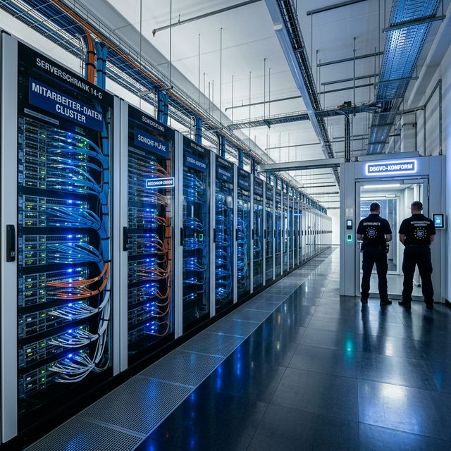 DSGVO-konforme Dienstplan Software – Beschäftigtendatenschutz auf deutschen Servern